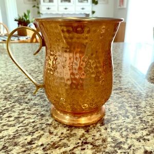 Large hammered mug.